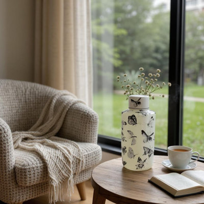 Byrge Porcelain China Ginger Jar