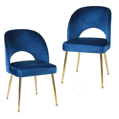Coupland 49 cm H Velvet Side Chair