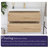Betsey 36'' Single Sink Bathroom Vanity with Cultured Marble Top-297173304
