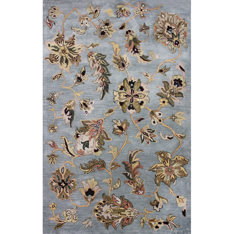 Mitcheldean Wool Floral Indoor Rug, Rectangle 2' x 3'