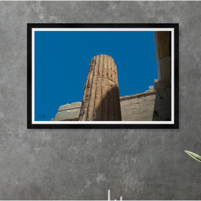 Colonne antique II - photographie avec cadre