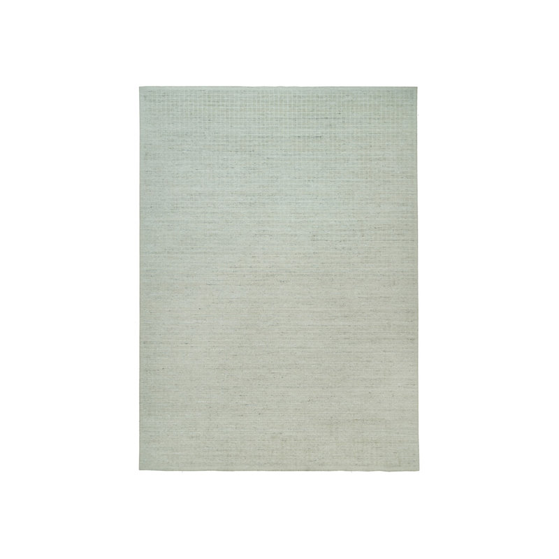 Tapis ivoire 10 pi x 13 pi 9 po en laine noué à la main moderne 14C1AB54C77C4D7F8B54AFB9369E97A7