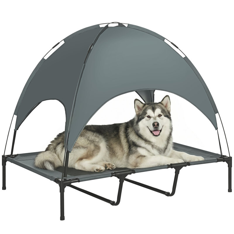 Polyester Pet Bed, Grey
