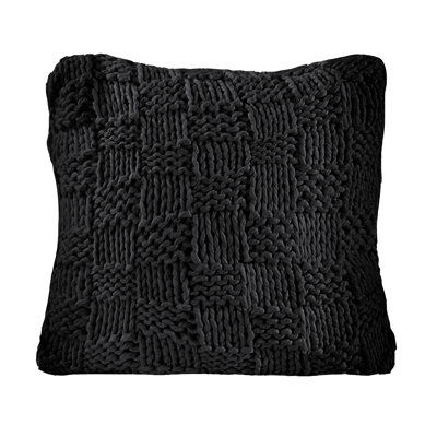 Hand Knitted Pillow Sham