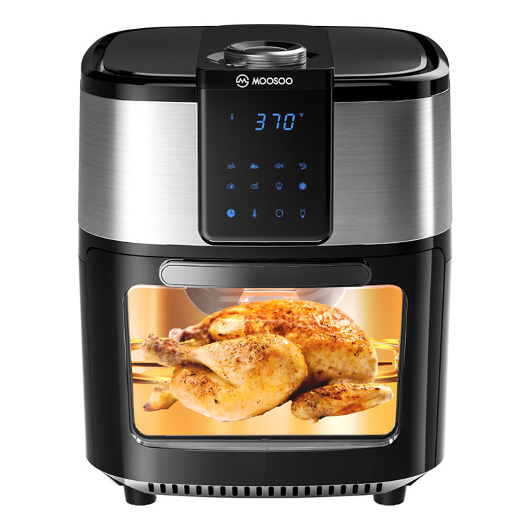 MOOSOO Air Fryer, 12.7QT Oven 8-in-1, 1700W Electric Oven