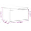 Wall-Mounted Bedside Cabinet Compact-202786464