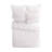 Iridescent Stars Ruched White Microfiber Comforter Set-769336289