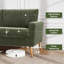 Canapé 68 po Mid Century Modern-130583936