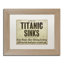 «Titanic» par Jadaya, art textuel encadré-20092651-20092653-70650985