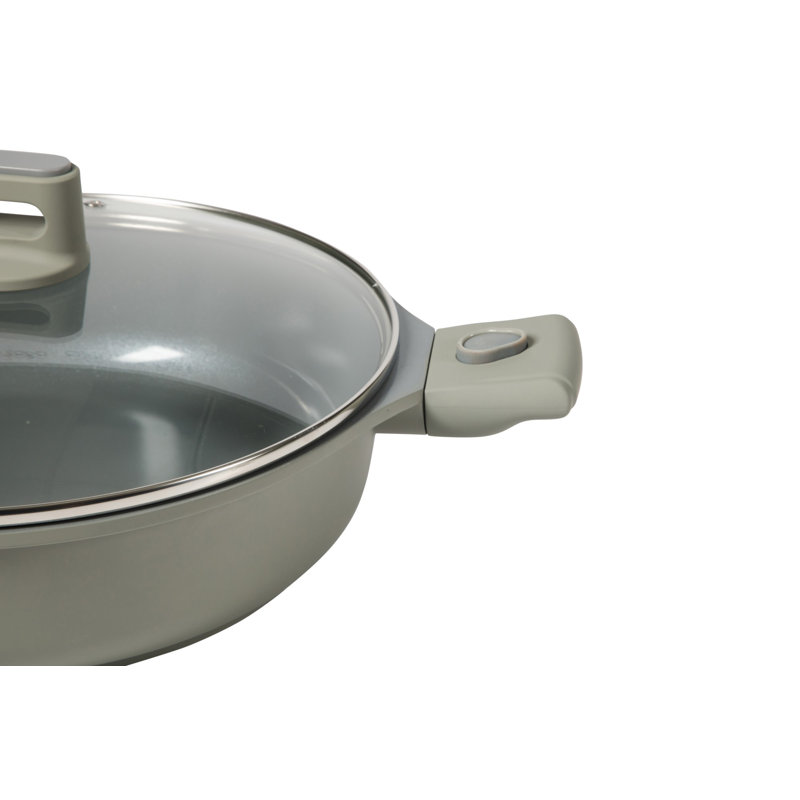 Sur La Table Kitchen Essentials Craft Studio 13 Piece Detachable Handle Pots and Pans Premium PFA Free Premium Ceramic Induction Cookware Set