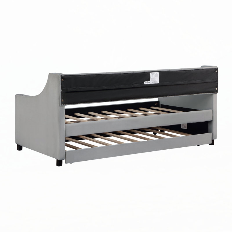 Lits de repos, Gris, Lit simple