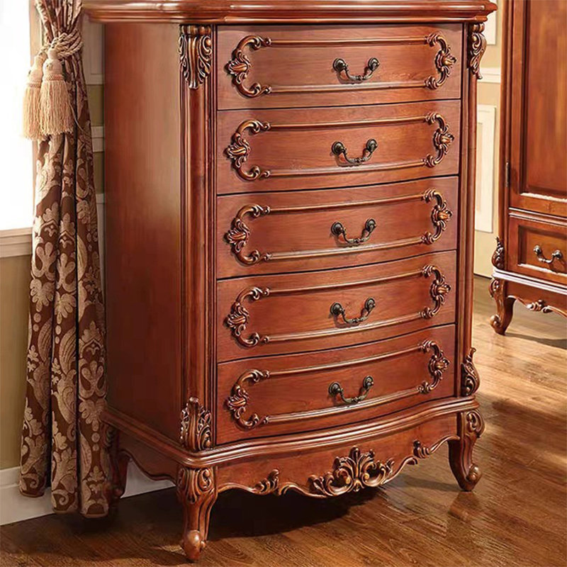 Buffet en noyer massif et bois manufacturé