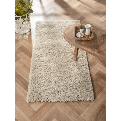 Shaggy Lush Beige Rug