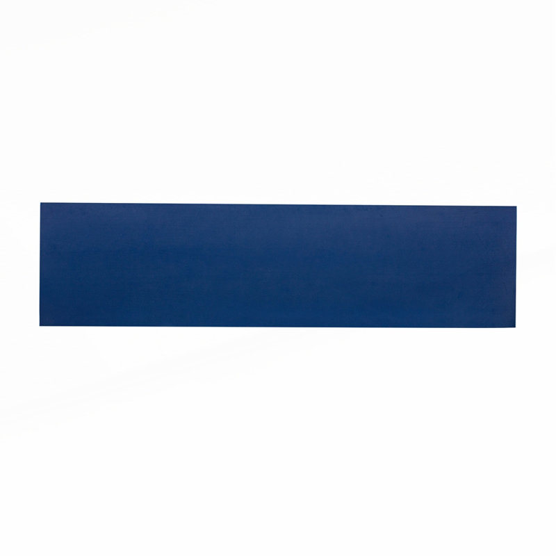 Modern Entryway Table with Hollow Hexagon Leg Structure, Navy Blue