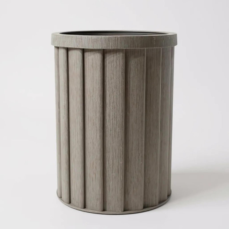 Pot à fleurs rond Strata Colonne MD, H 16,5 po x l 10,13 po x P 10,13 po