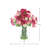 Ranunculus Arranged in Glass Mason Jar