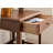 19"H Low & Narrow Assembled Solid Oak Nightstand with Drawer & Shelf-1087901149-1087901148