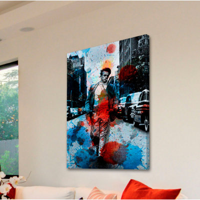 NY Appreciation James Dean NYC by Parvez Taj - Print on Canvas