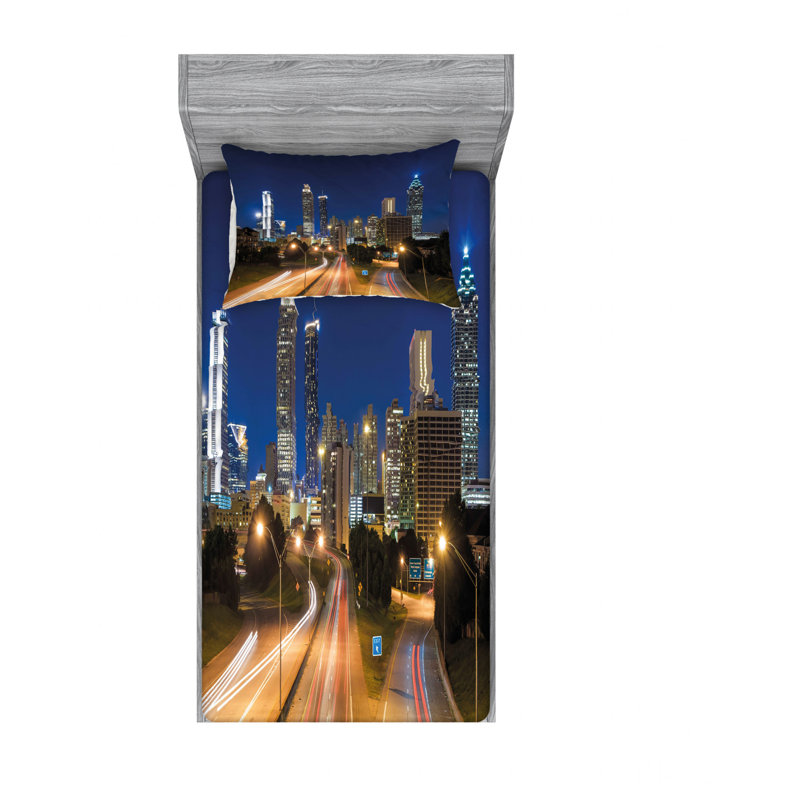 Ensemble de draps twilighthighway de l’horizon atlanta, Ensemble de draps pour lit simple TG avec drap-hou