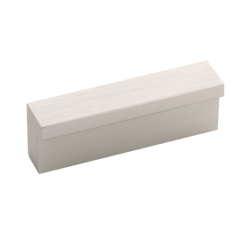 Streamline Collection Rectangular Pull - 1-1/4" Center to Center Cabinet Pull Toasted Nickel - Contemporary Hardware for Drawers & Cabinets