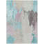 Machine Washable Indoor/Outdoor Xhevrie Teal Rug-538867858