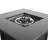 Aecca Square Steel Propane Fire Pit-507057028