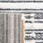 Moroccan Tassel Shag Performance Striped Rug-957092561