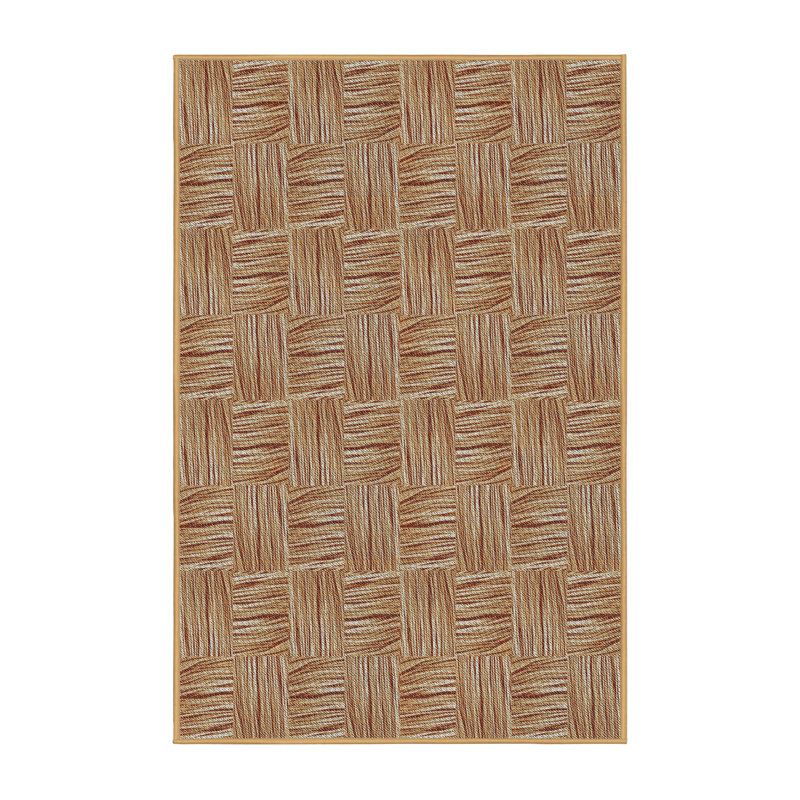 Tapis brun clair, Rectangle 5 pi x 7 pi