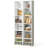 Jaley 71.5"H,Modern Storage 6-Tier Bookshelf-1008181460
