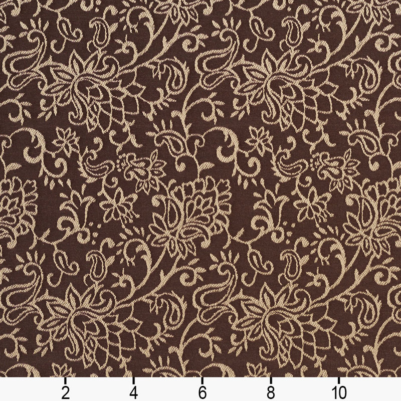 Tissu lustré, Brun 3