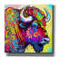 «The Profile Bison» par Dean Russo, art mural sur toile-1043642335