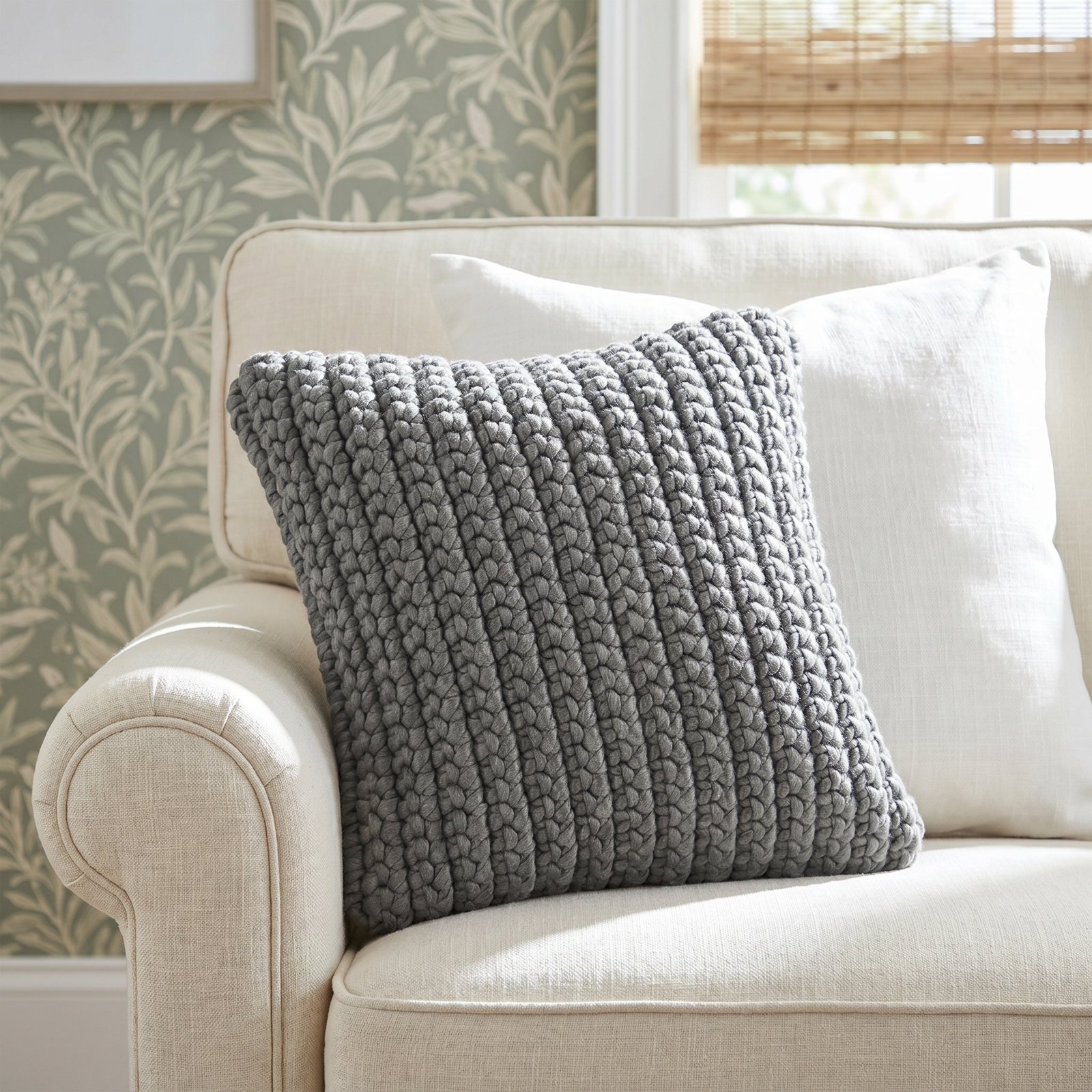 Celie 20" x 20" Throw Pillow, Blue