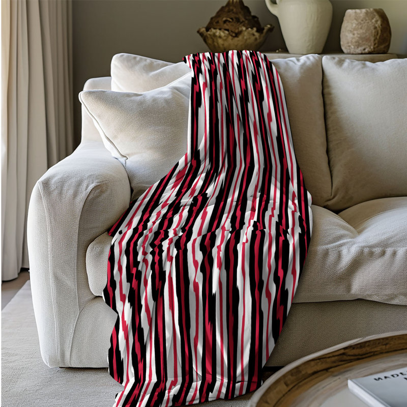 Rubis noir - couverture Sherpa 1 pièce de qualité supérieure 0143, L 60 po x L 80 po