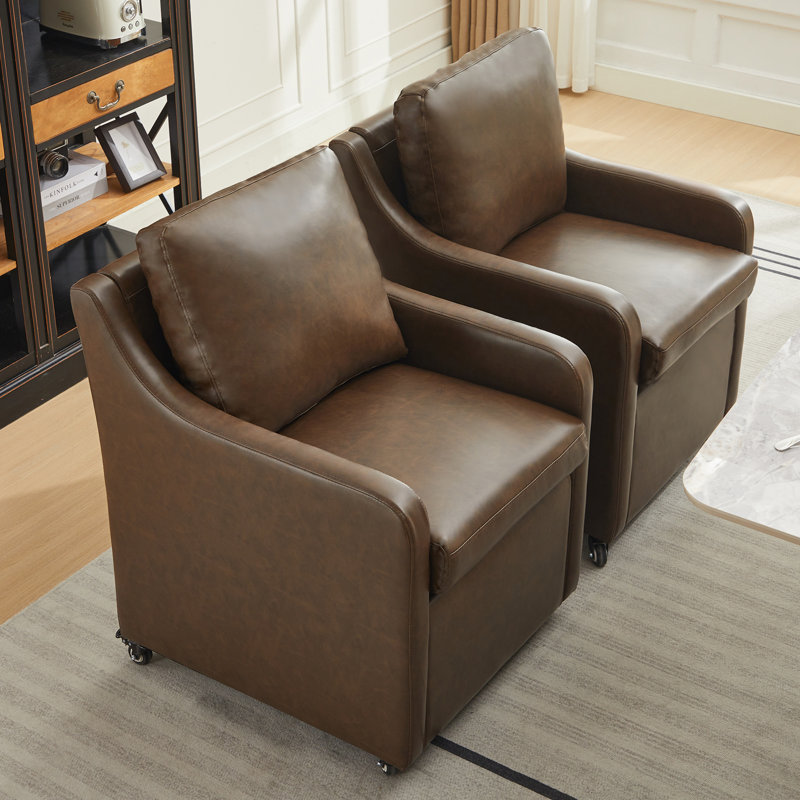 Chaise roulante avec roulettes, Café