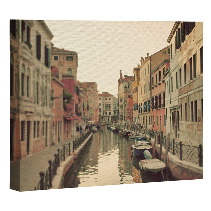 « venice navigables », reproduction de photo sur toile