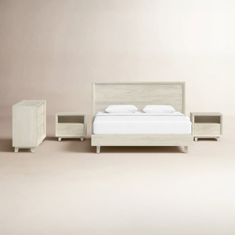Lorinda 4 Piece Bedroom Set, Queen
