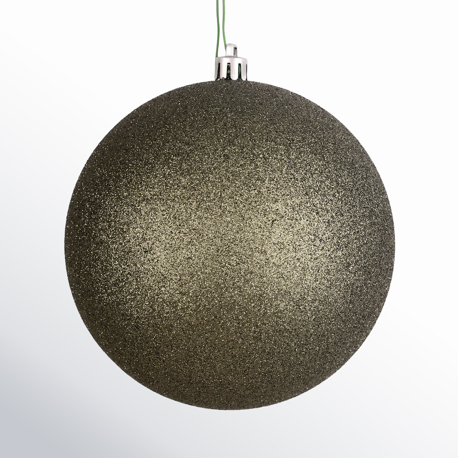 Shatterproof Bauble, 3" H x 3" W x 3" D, Wrought Iron