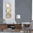 3 Mirror Piece Wall Mirror In Gold Rectangular Frame