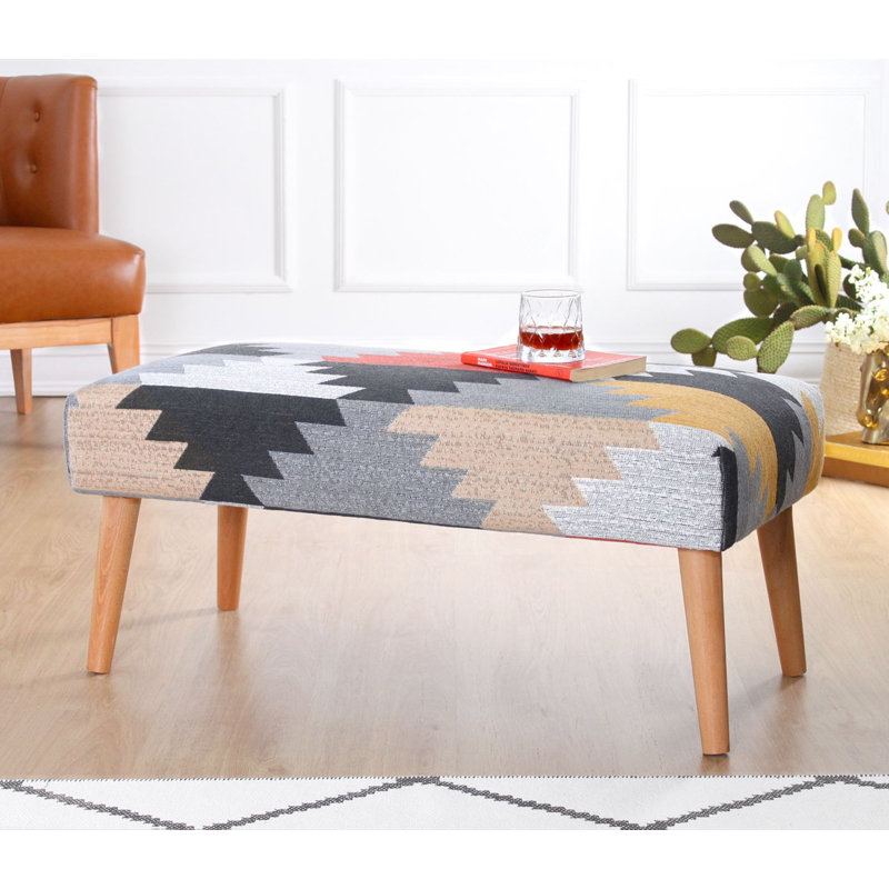 Banc, Gris/Bleu/Noir