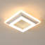 Aweys 1-Light 20cm Square LED Flush Mount Ceiling Light-183220844-183220842