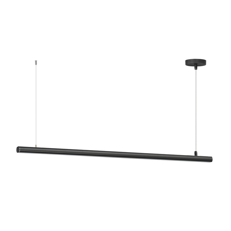 Luminaire suspendu Collie-Linear, Noir