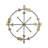 Elara Gold and Gray Wall Compass