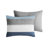 Stripe Comforter Set With Bed Sheets Blue/Grey Full-117515346
