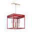 Frederick Cooper 4-Light Lantern Square Chandelier