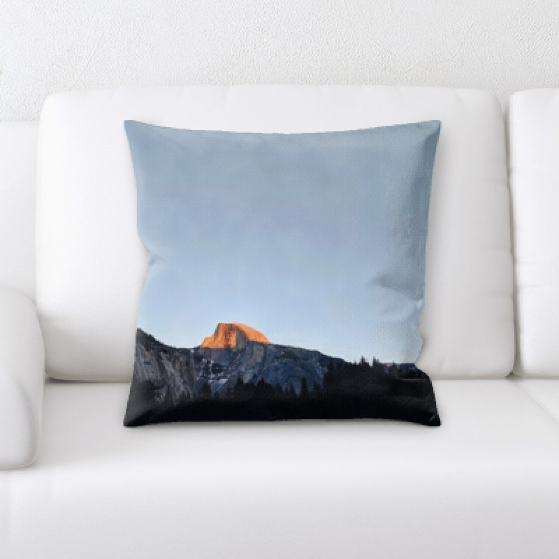 Microsuede Throw Pillow