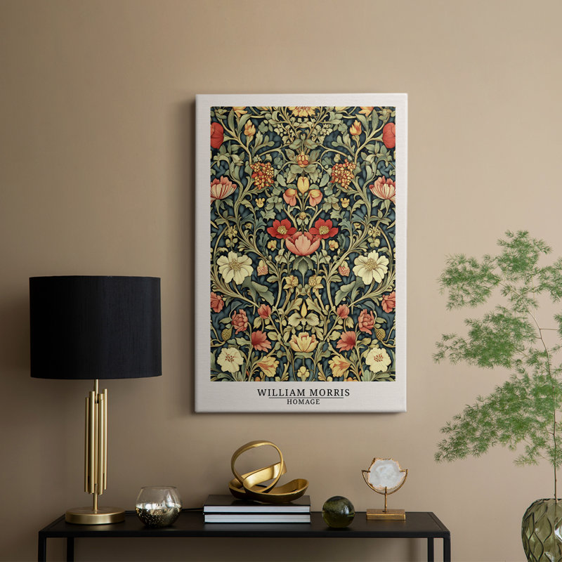 Série CMVI de la collection Wm-Morris - Cavas enveloppés de galerie, H 18 po x l 12 po