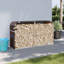 Log Holder 70.9"X17.7"X39.4" Galvanized Steel-541629082