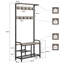 Adrash Hall Tree 84cm Wide-950930123