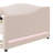 Teddy Fleece Full Size Daybed With Light And Trundle, Beige-380061500