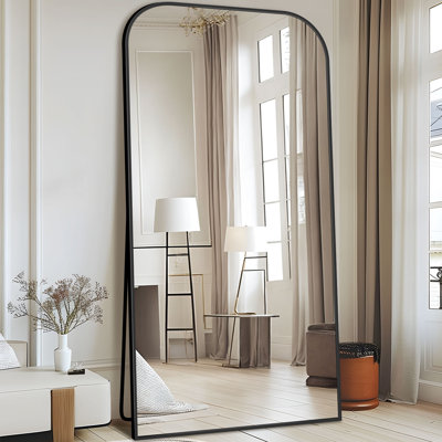Arched Metal Oversized Full-Length Mirror
